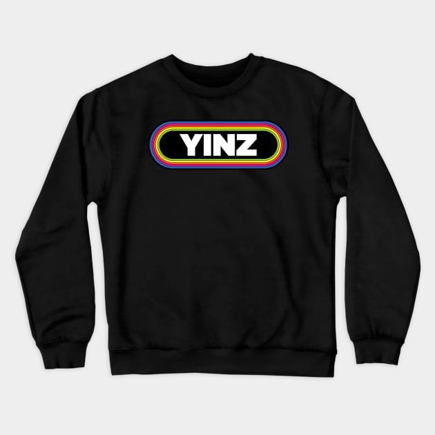 RETRO YINZ Crewneck Sweatshirt by OldSkoolDesign